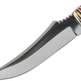KA-BAR 1233 Skinner Knife, Leather Handle