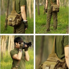 Protector Plus Messenger Shoulder SLR Camera Bag