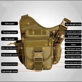 Protector Plus Messenger Shoulder SLR Camera Bag