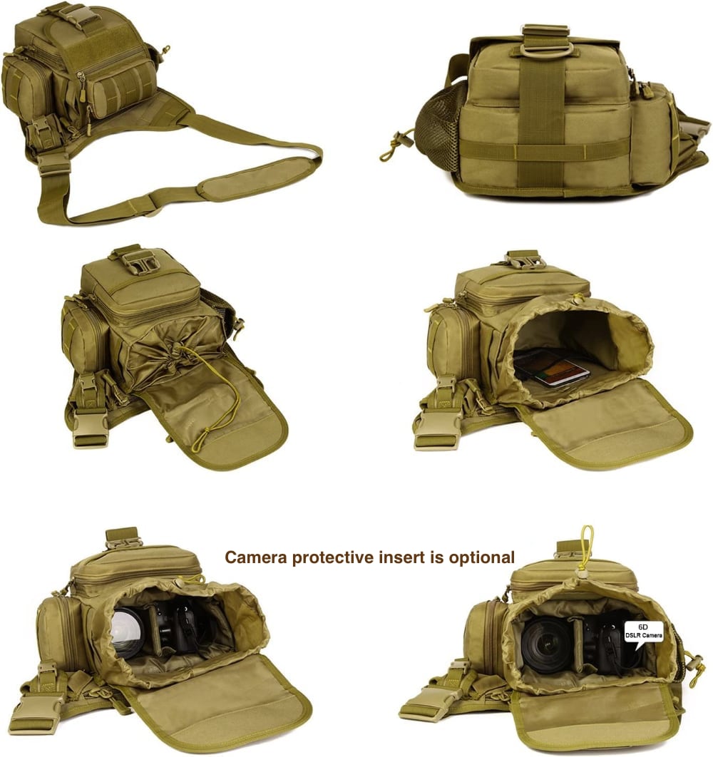 Protector Plus Messenger Shoulder SLR Camera Bag