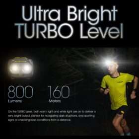 Nitecore UT27 Headlamp, Dual Beam / Dual Fuel