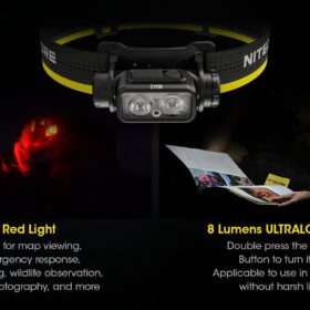 Nitecore NU43 Headlamp, Rechargeable