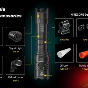 Nitecore P23i Long Range Tactical Flashlight
