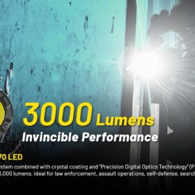 Nitecore P23i Long Range Tactical Flashlight