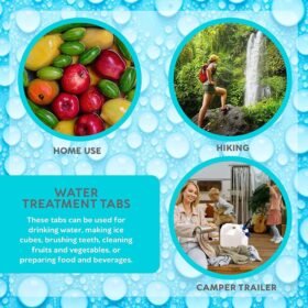 Pristine Water Purification 20L Tabs, 50/pack