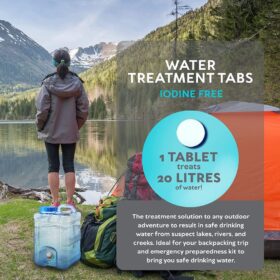 Pristine Water Purification 20L Tabs, 50/pack