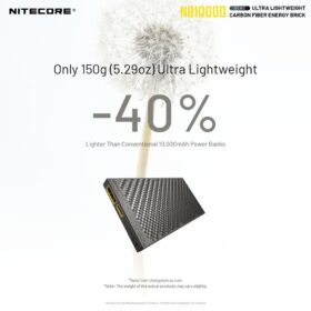 Nitecore NB10000 GEN2 Power Bank, 10000 mAh