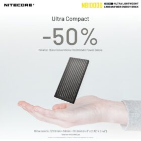 Nitecore NB10000 GEN2 Power Bank, 10000 mAh