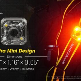 NU05 v2 Safety Light, USB-C Rechargeable
