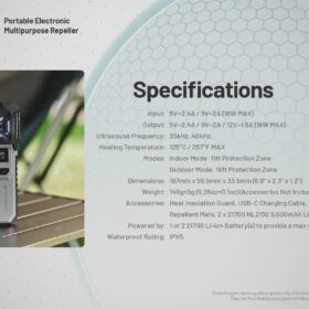 Nitecore EMR10 Rechargeable Mosquito Repeller