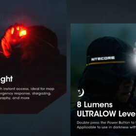 NITECORE NU50 Lightweight Rechargeable Headlamp