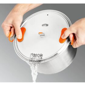 GSI Glacier Stainless Base Camper Large Set