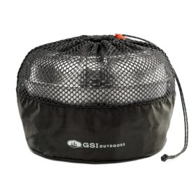 GSI Glacier Stainless Base Camper Large Set