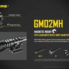 Nitecore GM02MH Magnetic Mount