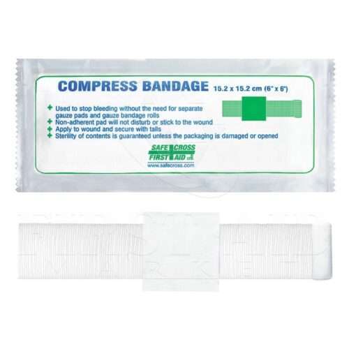 Compress Bandage – 15.2 x 15.2 cm