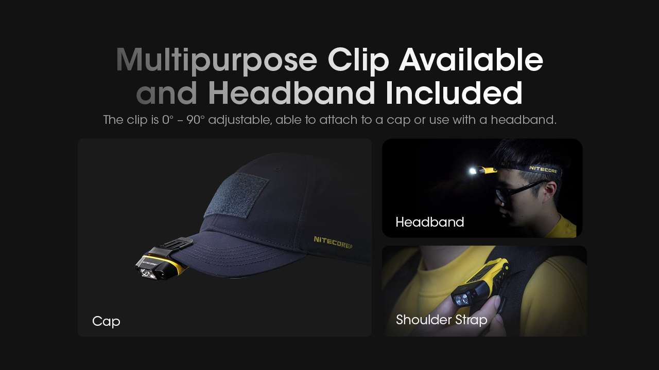 Nitecore NU11 Clip-on Cap Light