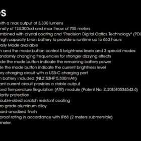 MH25 PRO Ultra Long Range Flashlight