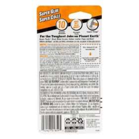 Gorilla Super Glue Liquid, Fast-Setting