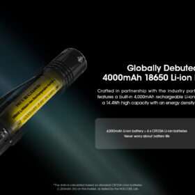 Nitecore EDC33 Tactical EDC Flashlight, 4000 lm