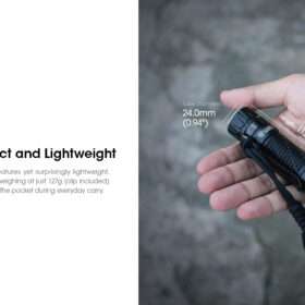 Nitecore EDC33 Tactical EDC Flashlight, 4000 lm