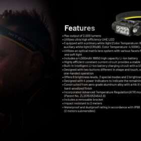 Nitecore HC65 UHE Ultra High Triple Output Headlamp