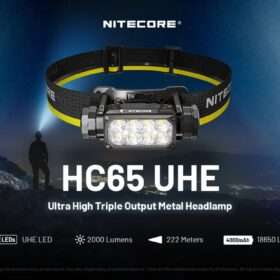 Nitecore HC65 UHE Ultra High Triple Output Headlamp