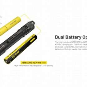 Nitecore MT2A Pro Rechargeable AA Flashlight