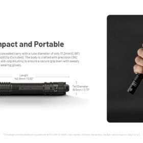 Nitecore MT2A Pro Rechargeable AA Flashlight