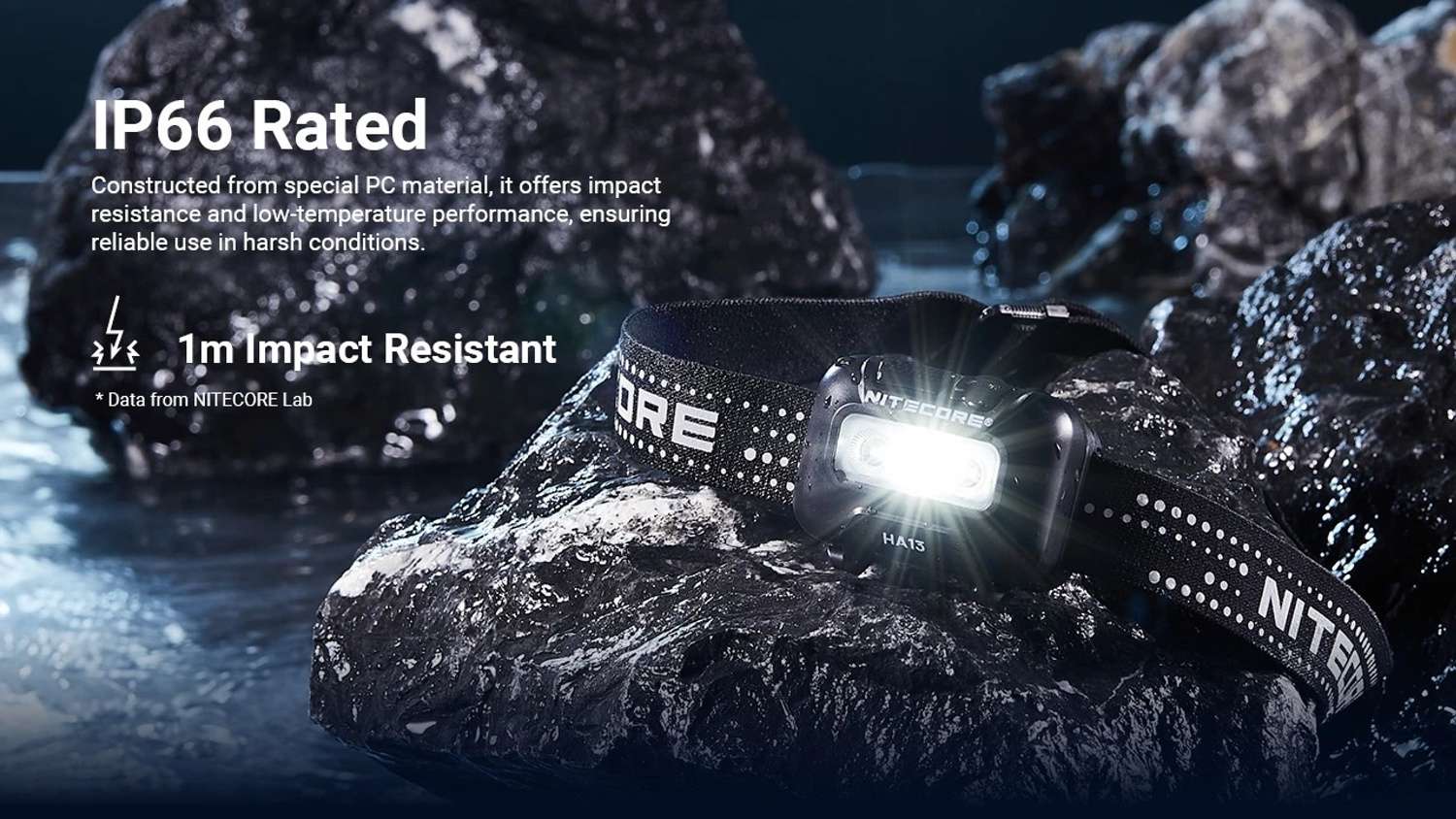 Nitecore HA13 RGB Outdoor AAA Headlamp