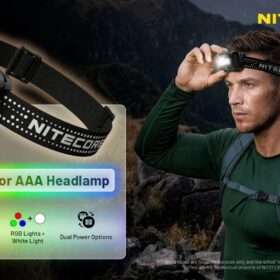 Nitecore HA13 RGB Outdoor AAA Headlamp