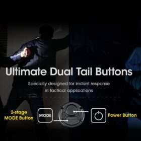 Nitecore SRT7i Smartring Tactical Flashlight