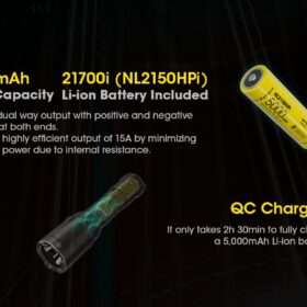 Nitecore SRT7i Smartring Tactical Flashlight