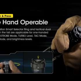 Nitecore SRT7i Smartring Tactical Flashlight