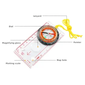 APZ Survival Baseplate Compass