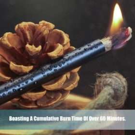 Survival Fire Tinder Wick w/Bellows