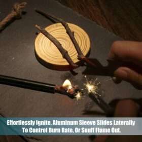 Survival Fire Tinder Wick w/Bellows