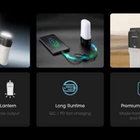 LR70 3-IN-1 Rechargeable Lantern Flashlight