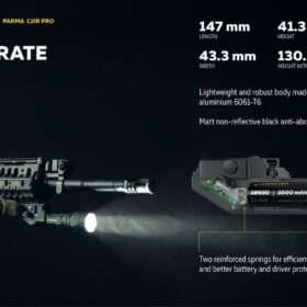 Armytek Parma C2IR Pro Tactical Flashlight
