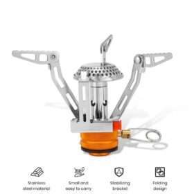 APZ Essential Mini Stove, w/ Piezo Igniter