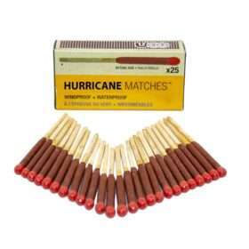 UCO Hurricane Matches, 25/Pack