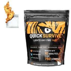 QuickSurvive All-Purpose Waterproof Fire Starters