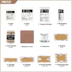 Rhino Adventurer MINI First Aid and Survival Hybrid Kit