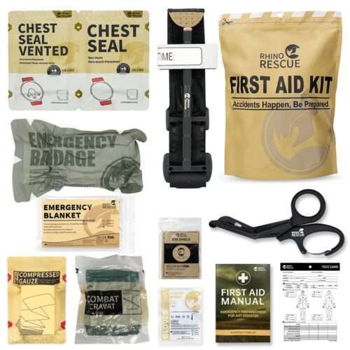 RHINO Tactical IFAK Refill Kit 10 pcs