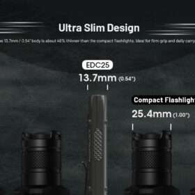 Nitecore EDC25 Ultra Slim Tactical EDC Flashlight