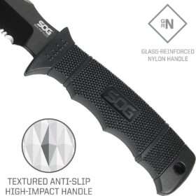 SOG SEAL Pup Elite E37T-K, Black