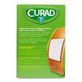 CURAD Flex-Fabric Bandages, X-Large 2x4