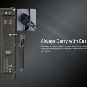 Nitecore EDC27 UHi Ultra Slim Flat EDC Flashlight, 3100 lm