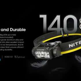 Nitecore HC60 UHE Headlamp, 1600 Lumens