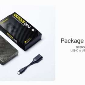 Nitecore NB20000 Gen3 Power Bank