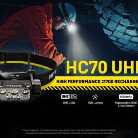 Nitecore HC70 UHE High Performance Work Headlamp